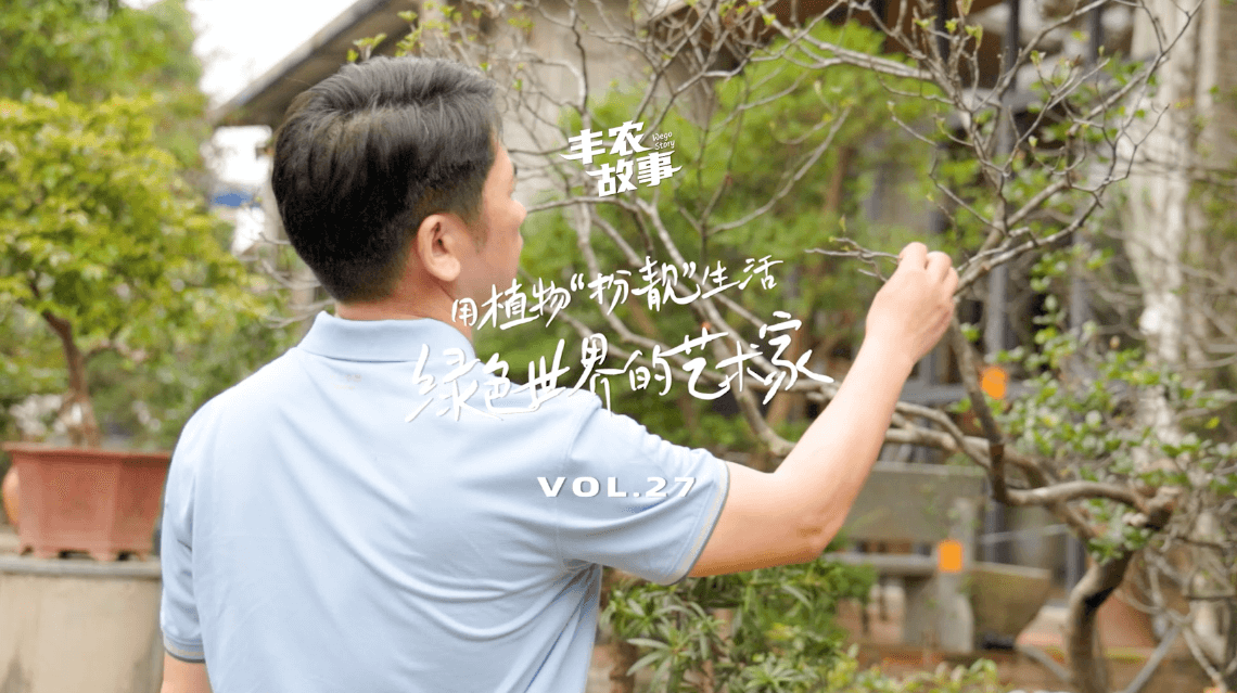 17年，他用一草一木去点亮了一个个家。